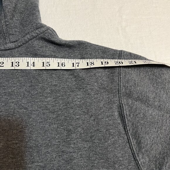 Nike Men’s XL Pullover Hoodie Dark Gray Fleece Sweatshirt athletic wear - Picture 9 of 9